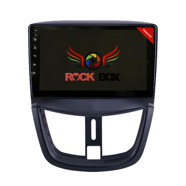 پخش کننده تصویری خودرو راک باکس مدل 2022 مناسب برای پژو 207