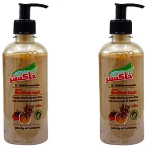 مایع دستشویی خاکستر مدل 01 حجم 350 میلی لیتر مجموعه دو عددی