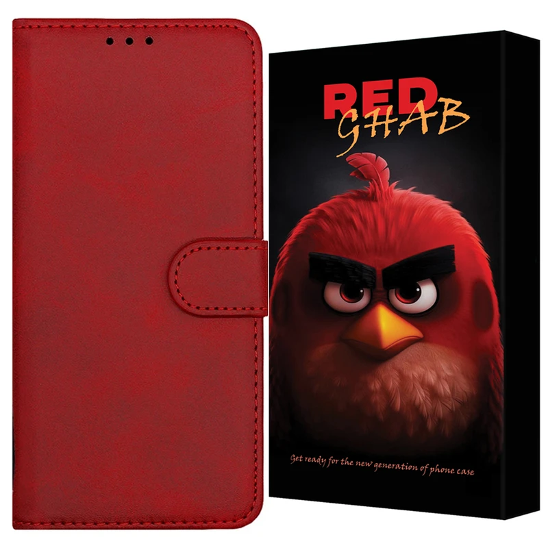 کیف کلاسوری رد قاب مدل KINR مناسب برای گوشی موبایل شیائومی Poco F6 Pro 5G / Redmi K70 Pro 5G