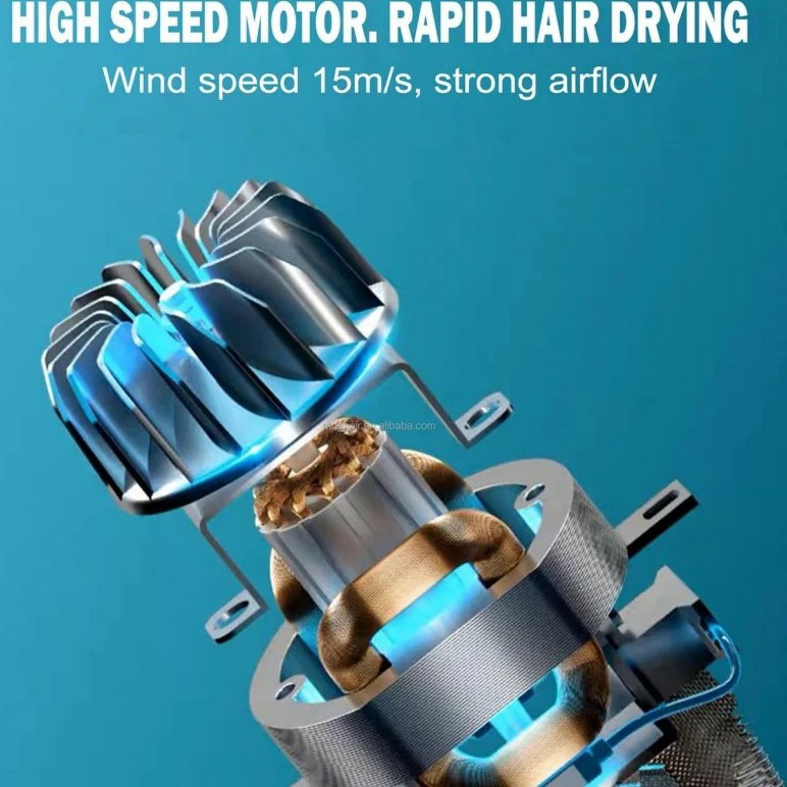 سشوار حرفه ای موهیر مدل mo-7012 -  - 3