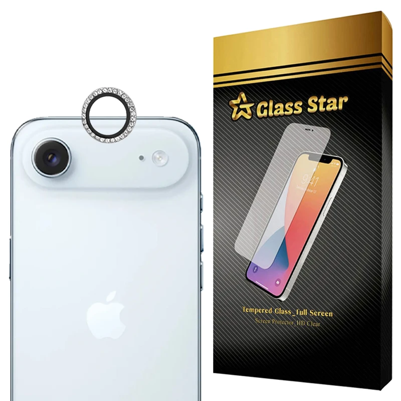 محافظ لنز دوربین شیشه‌ای گلس استار مدل NRIG20 مناسب برای گوشی موبایل اپل iPhone 17 Air