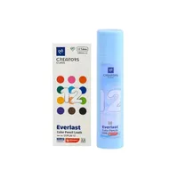 مداد رنگی 12 رنگ سی کلاس کریتورز مدل everlast طرح اتودی به همراه نوک بسته 24 عددی