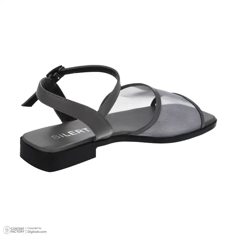 صندل زنانه سیلرتا مدل N17 رنگ طوسی