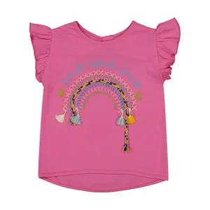 بلوز دخترانه جاستیفای جونیور مدل K0442049TS-PINK