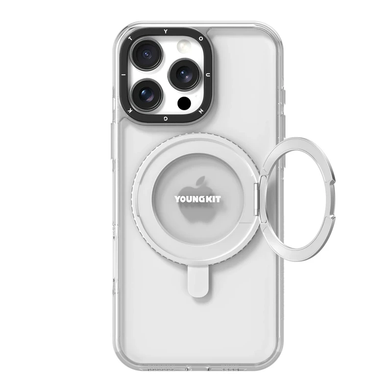 کاور یانگ کیت مدل Crystal 360° Rotation  مناسب برای گوشی موبایل اپل iphone 16pro