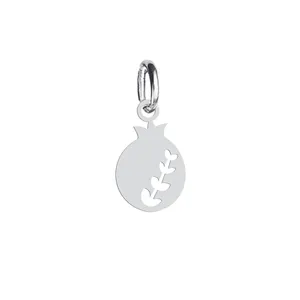 آویز گردنبند نقره هایکا طرح انار مدل n.ha-868