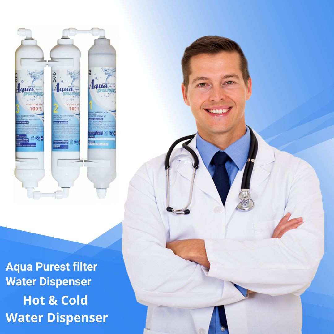 فیلتر تصفیه کننده آب آکوا پیورست شریعتی مدل گیاهی Z 300 NEW مجموعه 3 عددی