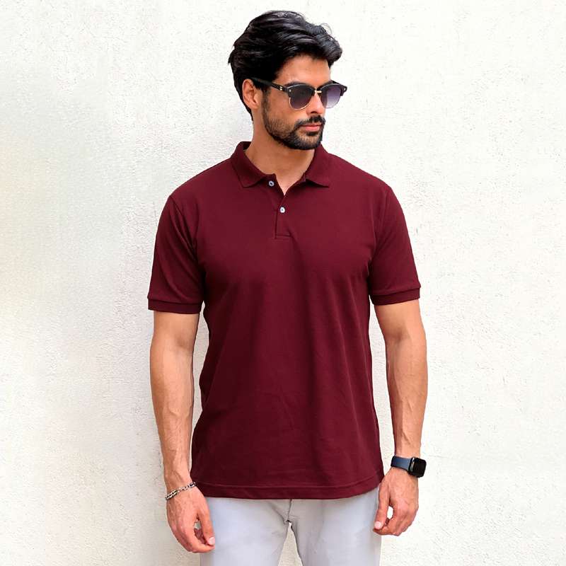 پولوشرت آستین کوتاه مردانه رونی مدل 32110009-11