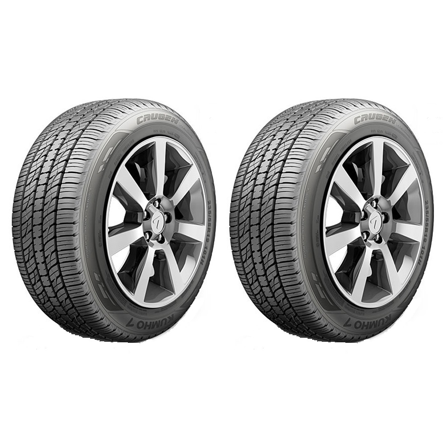 لاستیک خودرو کومهو تایر مدل CRUGEN PREMIUM KL33 سایز 235/55R18 - دو حلقه