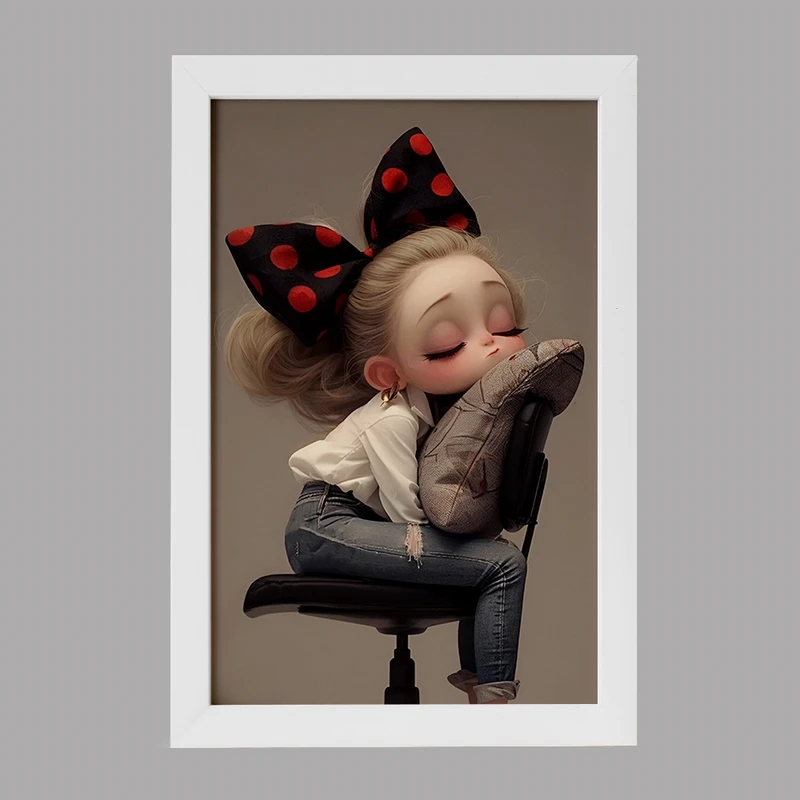 تابلو خندالو مدل دخترانه کد F5788