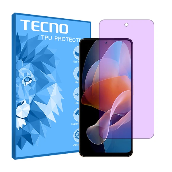 محافظ صفحه نمایش آنتی پرپل تکنو مدل Resistant مناسب برای گوشی موبایل شیائومی Redmi Note 12R Pro