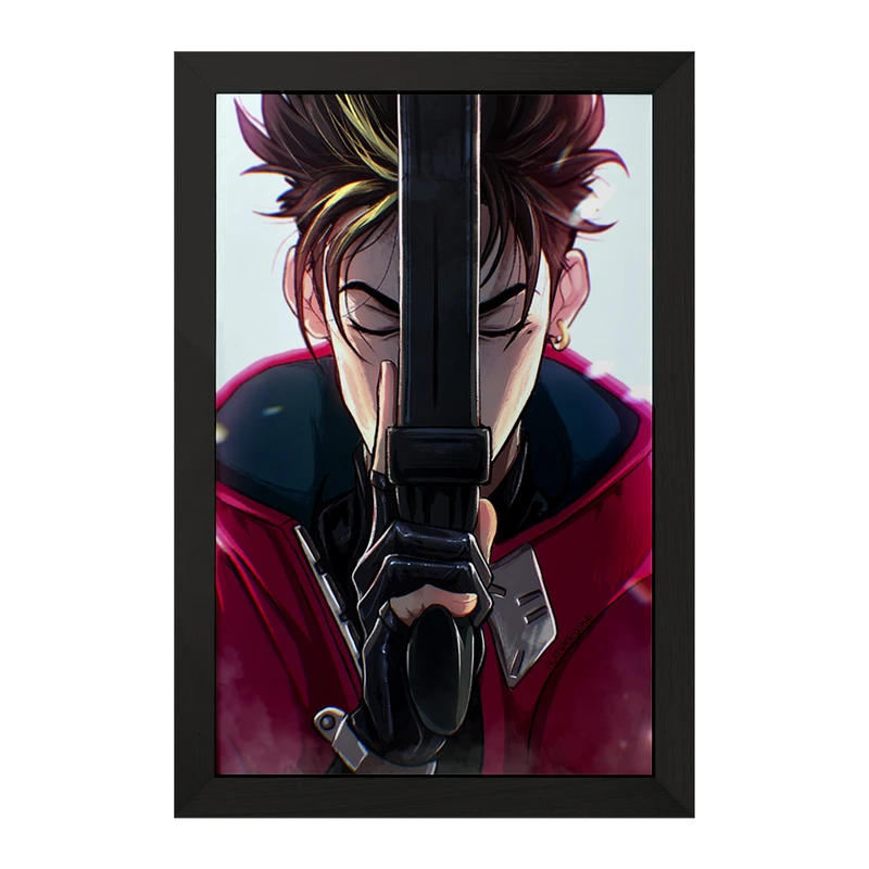 تابلو خندالو مدل وش انیمه تریگان کد 36265