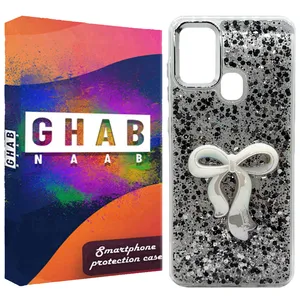 کاور قاب ناب مدل اکلیلی دخترانه طرح پاپیون مناسب برای گوشی موبایل سامسونگ Galaxy A21s