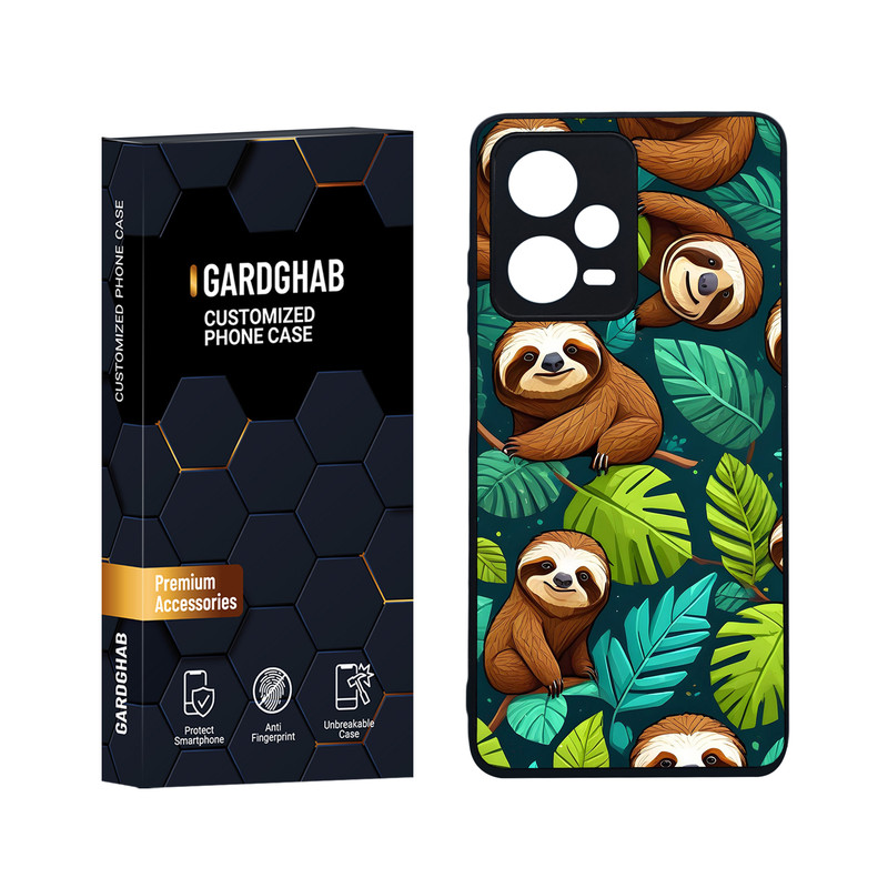 کاور گارد قاب مدل هنری مناسب برای گوشی موبایل شیائومی Redmi Note 12 Pro 5G