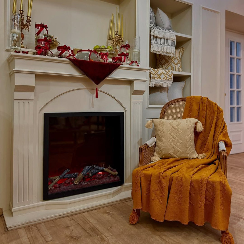 کاور کوسن مدل پانچدوزی ایران سایز 40×40 سانتی متر