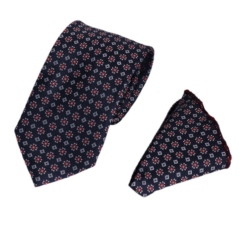 ست کراوات و دستمال جیب مردانه امپریال مدل A38