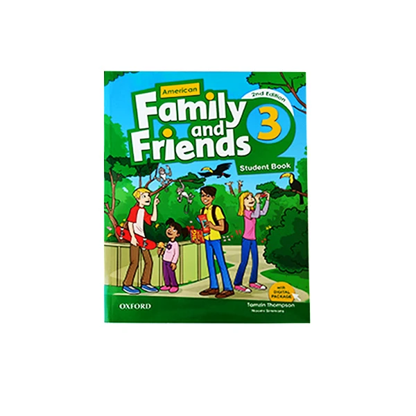 کتاب Family and Friends 3 اثر Naomi Simmons انتشارات Oxford