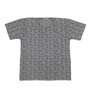 تی شرت آستین کوتاه زنانه مدل شکوفه ای