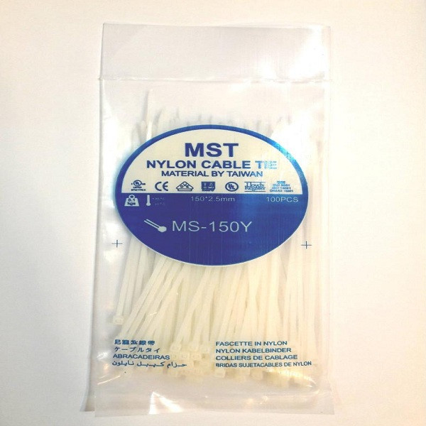 بست کمربندی ام اس تی مدل MS-150Y بسته 100 عددی