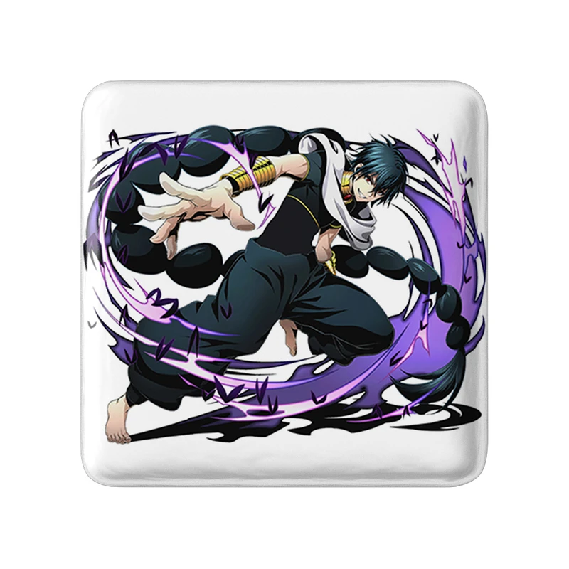 مگنت خندالو طرح جودال انیمه ماگی هزارتوی سحر و جادو مدل مربعی کد 36015