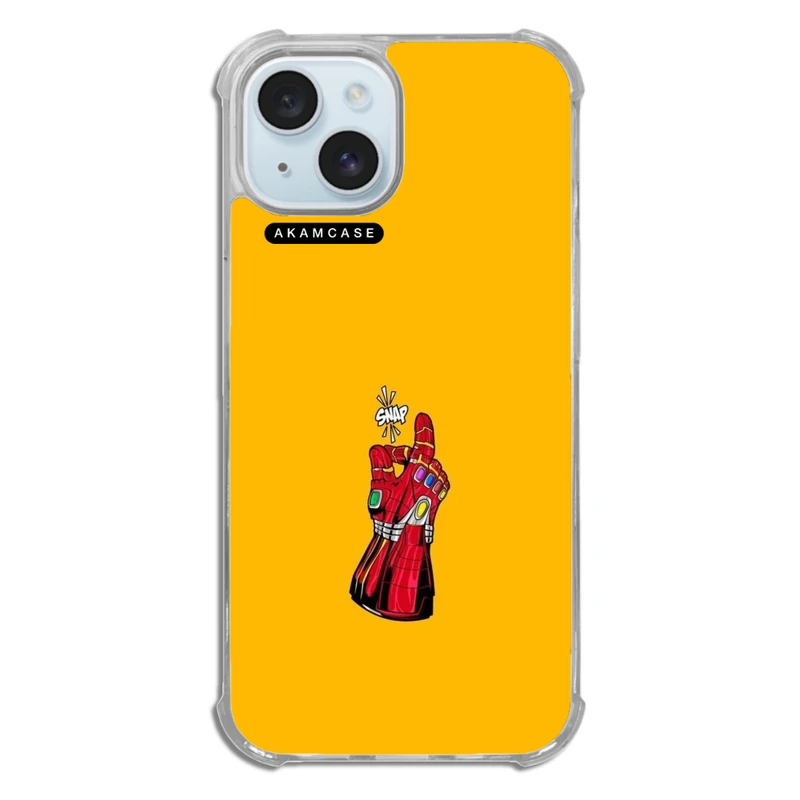 کاور آکام مدل AMCWTA15-IRON MAN1 مناسب برای گوشی موبایل اپل iPhone 15