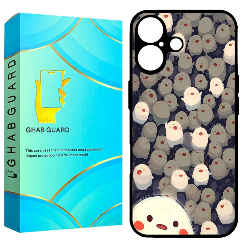 کاور قاب گارد طرح عروسکی مدل GCHP16 مناسب برای گوشی موبایل اپل iPhone 16