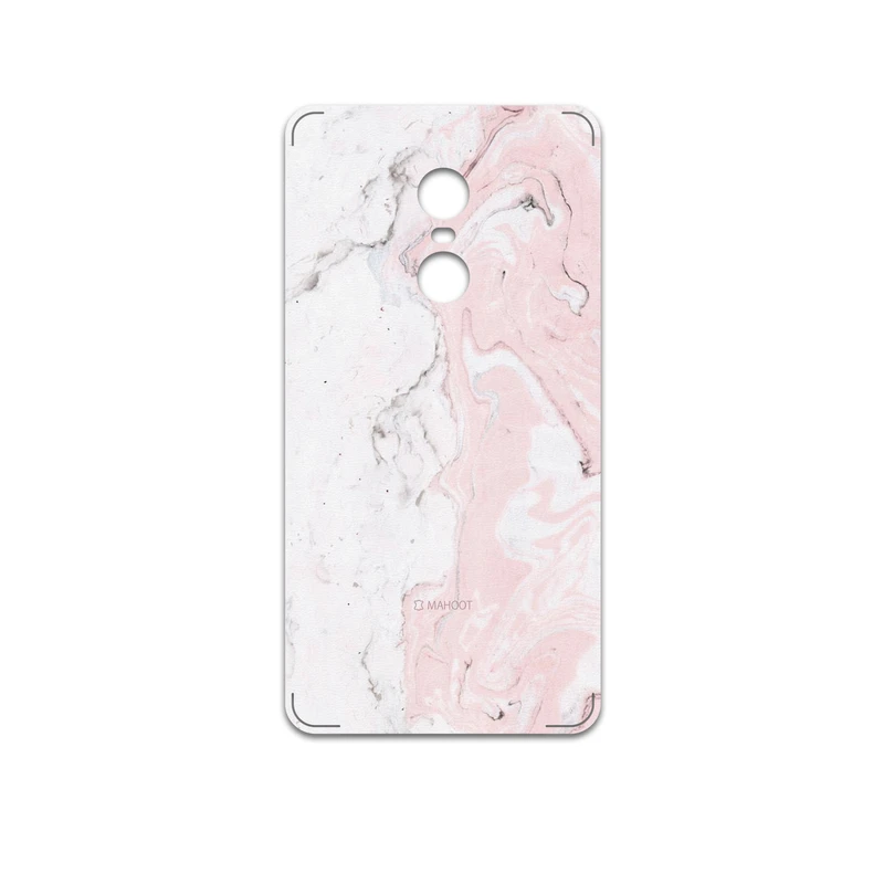 برچسب پوششی ماهوت مدل Blanco-Pink-Marble مناسب برای گوشی موبایل شیائومی Redmi Note 4