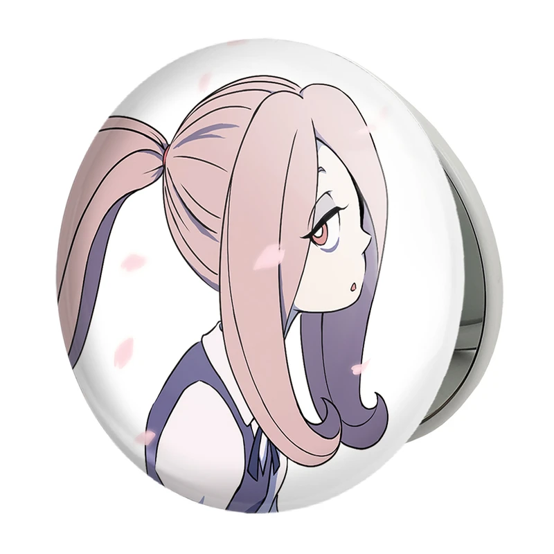 آینه جیبی خندالو طرح سوسی انیمه جادوگران کوچک Little Witch Academia مدل تاشو کد 22852 