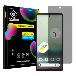 Arka Glass Tough model privacy screen protector suitable for Google Pixel 6a mobile phone