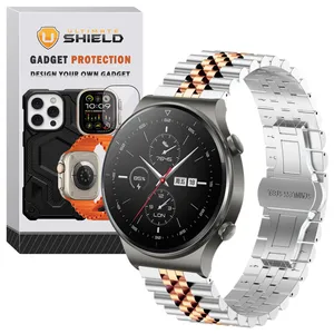 Ultimate Shield band model 5Row SLV2C TW suitable for QCY GTC / GTS / GS / GT 22mm smartwatch