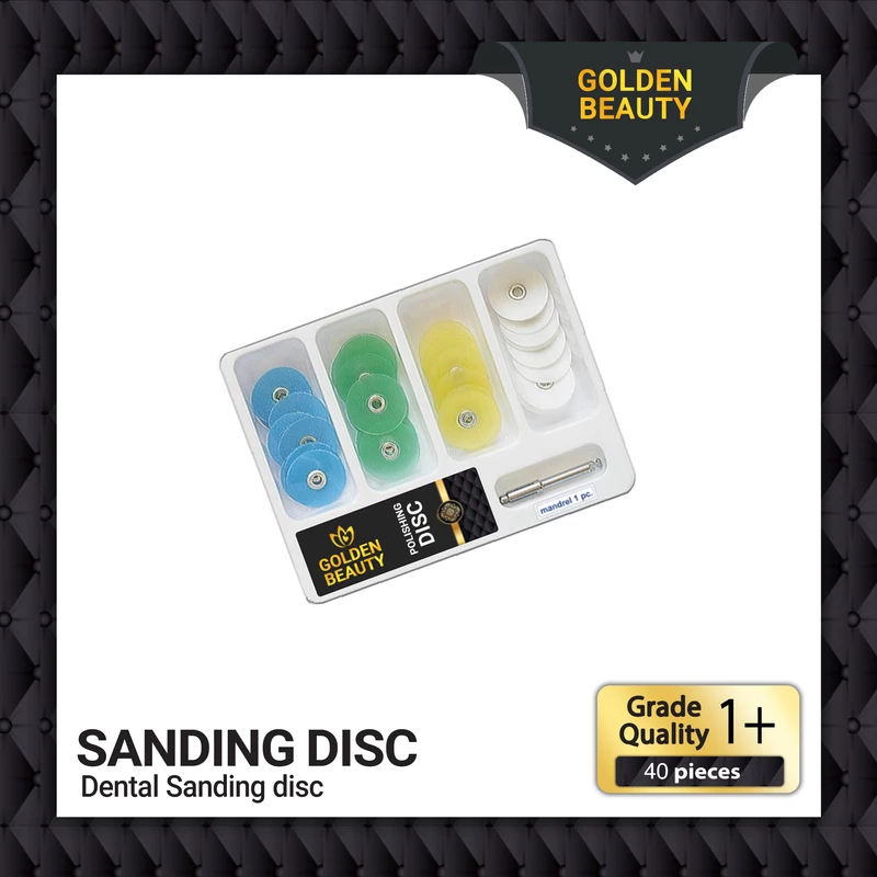 دیسک پرداخت دندانپزشکی گلدن بیوتی مدل Sanding بسته 40 عددی