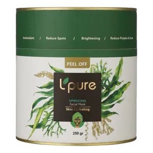 ماسک صورت لپیور مدل جلبک اسپیرولینا وزن 250 گرم