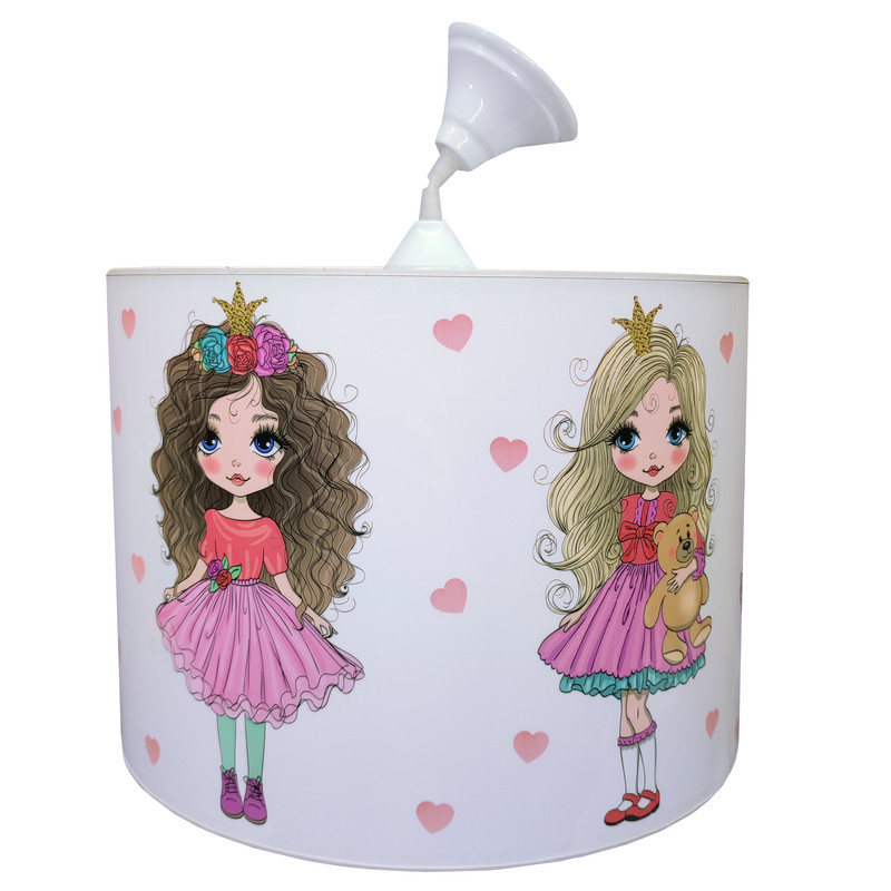 لوستر کودک مدل سه دختر موفرفری