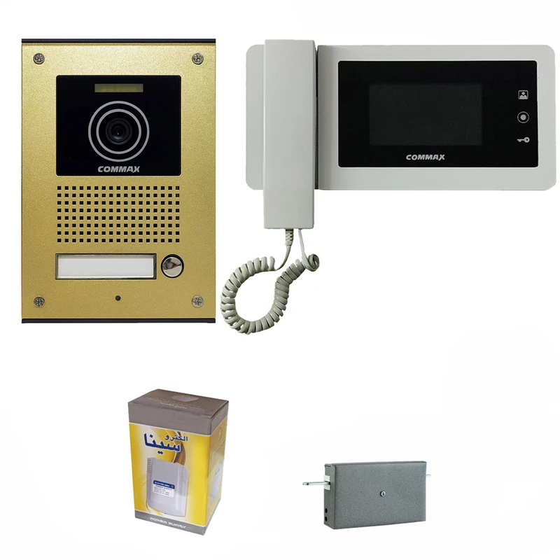 مجموعه دربازکن تصویری کوماکس مدل 43N-1U-GOLD یک واحدی