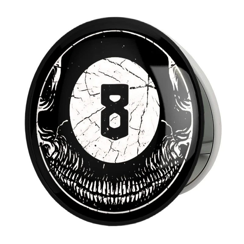 آینه جیبی خندالو طرح بیلیارد Billiard مدل تاشو کد 28114 