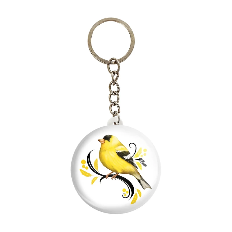 جاکلیدی خندالو مدل پرندگان زینتی کد 30498