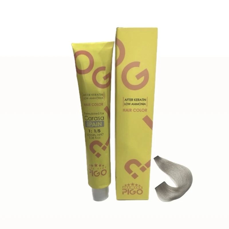  رنگ مو پیگو شماره 90/01 حجم 100 میلی لیتر رنگ نقره ای