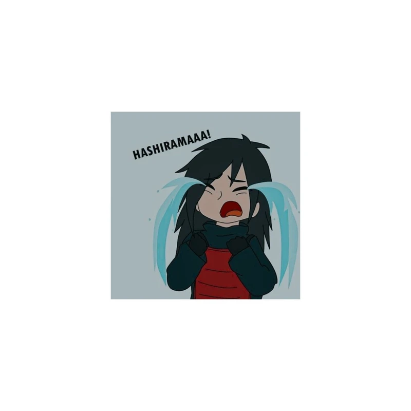 استیکر لپ تاپ و موبایل مدل انیمه طرح ناروتو مادارا اوچیها Naruto Madara Uchiha کد 6059