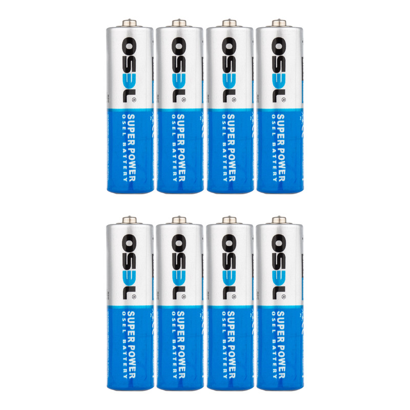 باتری قلمی اوسل مدل Super Power R6P UM-3 بسته ۸ عددی