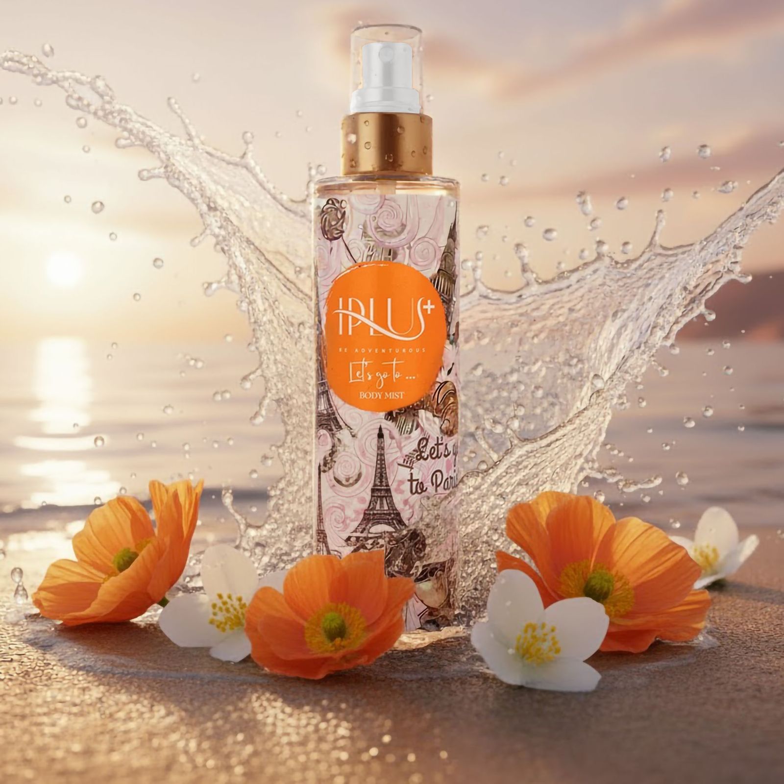 بادی اسپلش زنانه آی پلاس مدل LETS GO TO حجم 200 میلی لیتر -  - 2