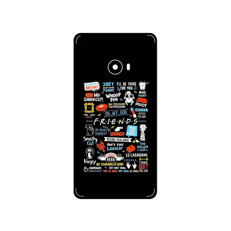 برچسب پوششی ماهوت مدل Friends 2 مناسب برای گوشی موبایل شیائومی Mi Note 2