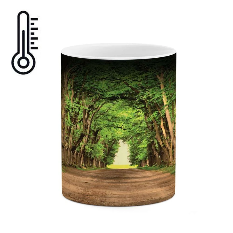 ماگ حرارتی کاکتی مدل جاده جنگلی کد mgh10137