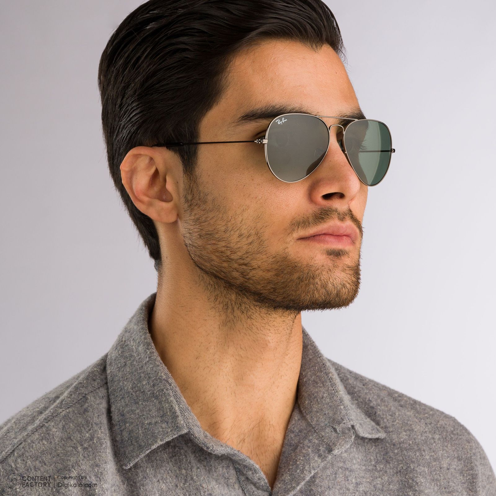 عینک آفتابی مردانه ری بن مدل RB3025-W0879 -  - 7