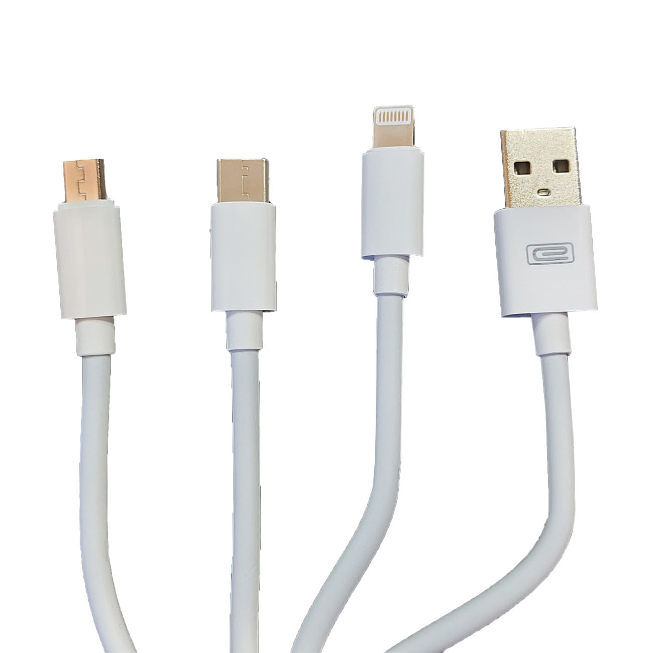 کابل تبدیل USB به USB-C /microUSB/ لایتنینگ ارلدام مدل EC-IMC018 طول 1.2 متر