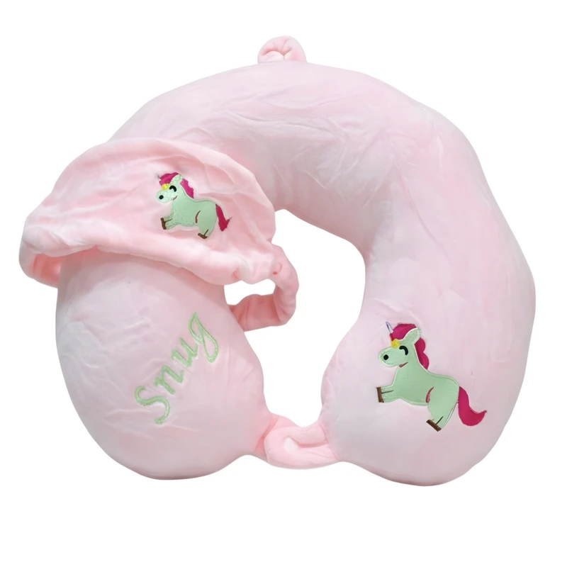 بالش دورگردنی مدل تک شاخ به همراه چشم بند خواب