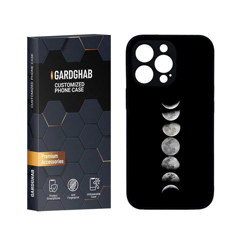 کاور گارد قاب مدل دورژله ای پشت گلس ساده مناسب برای گوشی موبایل اپل iPhone 13 Pro