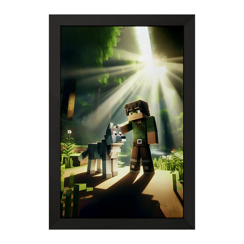 تابلو خندالو مدل ماینکرافت (Minecraft) کد F3537