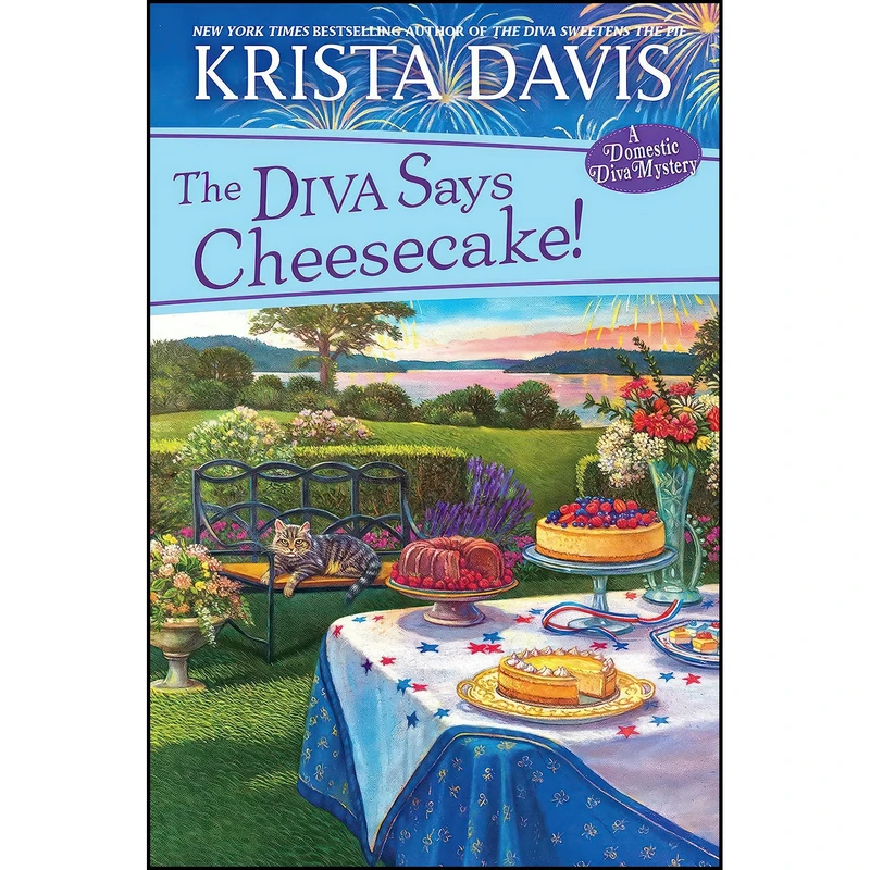کتاب The Diva Says Cheesecake! اثر Krista Davis انتشارات Kensington