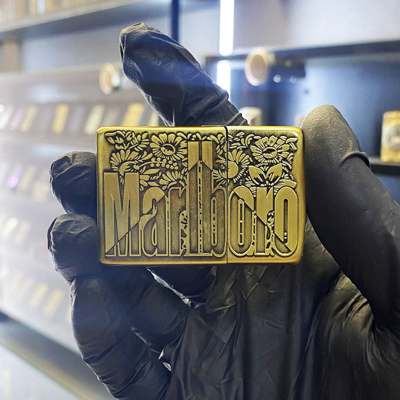 فندک مدل گازی طرح مارلبرو