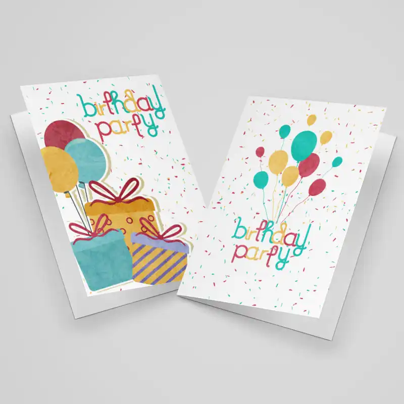 کارت دعوت مدل تولد کد TAV-DA-08 بسته 10 عددی